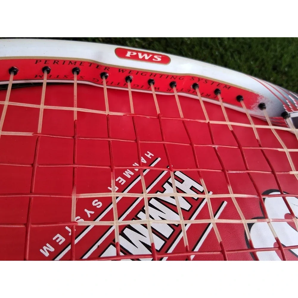 Wilson Hammer System 26 PWS Tennis Racquet Red Original Grip 4 Number 0